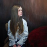 Girl at Red Table