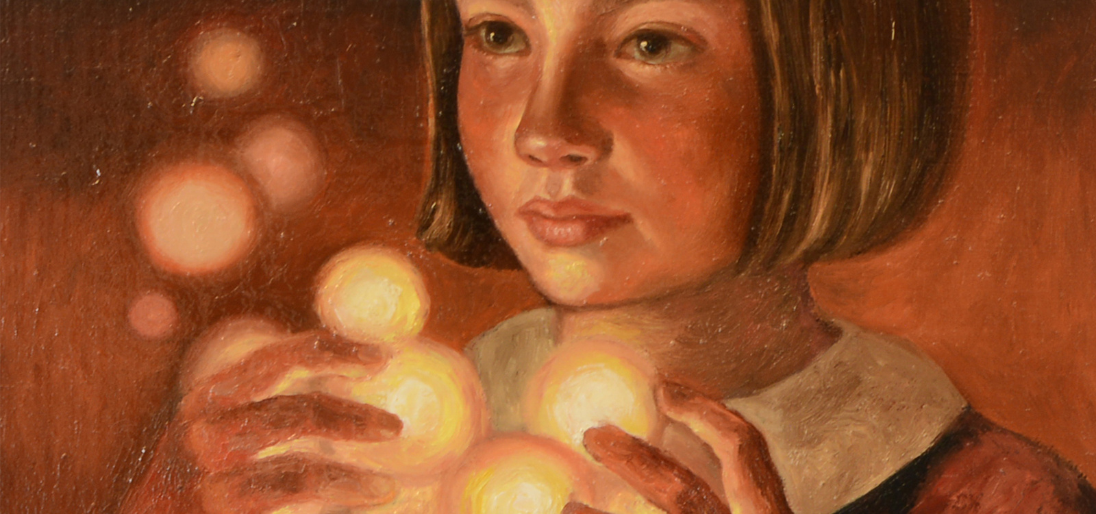 Whispers of Light, painting by Ginok Song